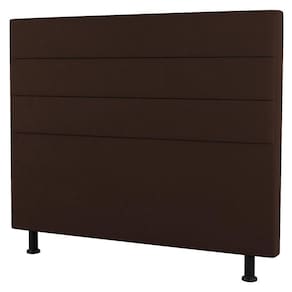 Cabeceira Casal King Size Malik 195cm Suede Marrom