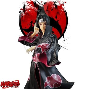 Brinquedo Action Figure Itachi Uchiha Akatsuki 18Cm Colecionável Universo Shippuden Ninja Ultimate