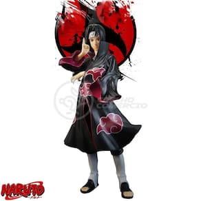 Brinquedo Action Figure Itachi Uchiha Akatsuki 18Cm Colecionável Universo Shippuden Ninja Ultimate