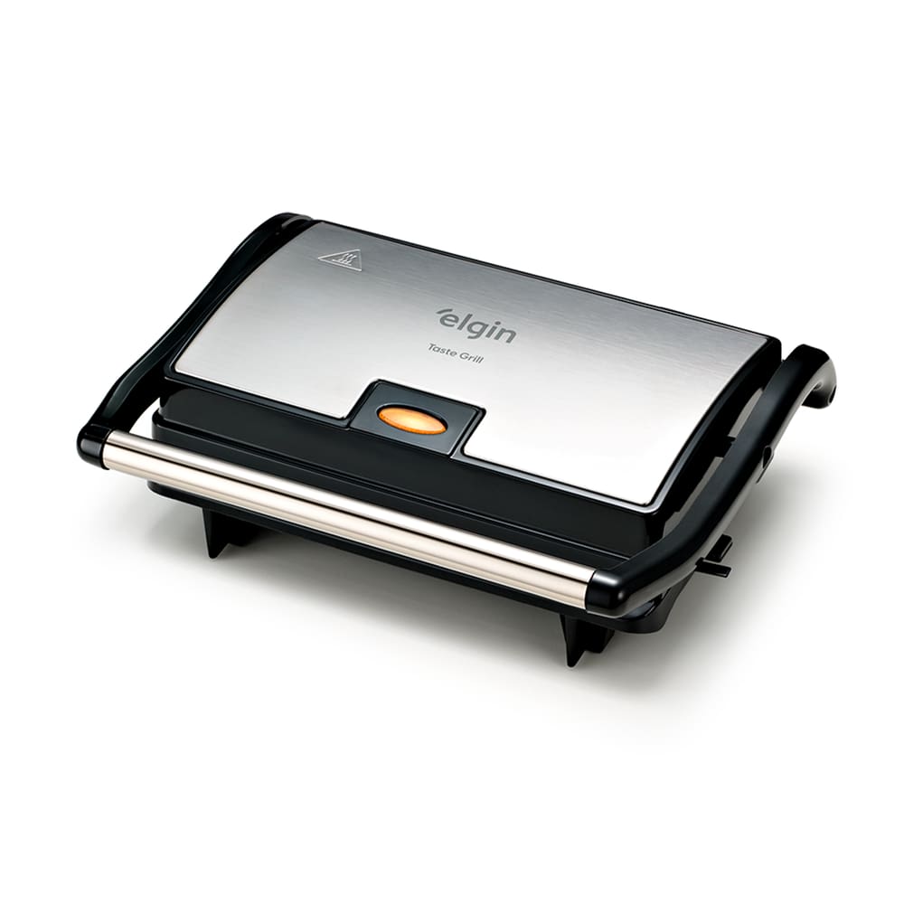 Grill Elétrico Elgin Taste Grill 800w Preto Com Duplo Aquecimento 220V