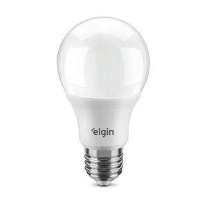 Lâmpada Led Elgin Bulbo 9W A60 E27 Bivolt 3000K Luz Quente