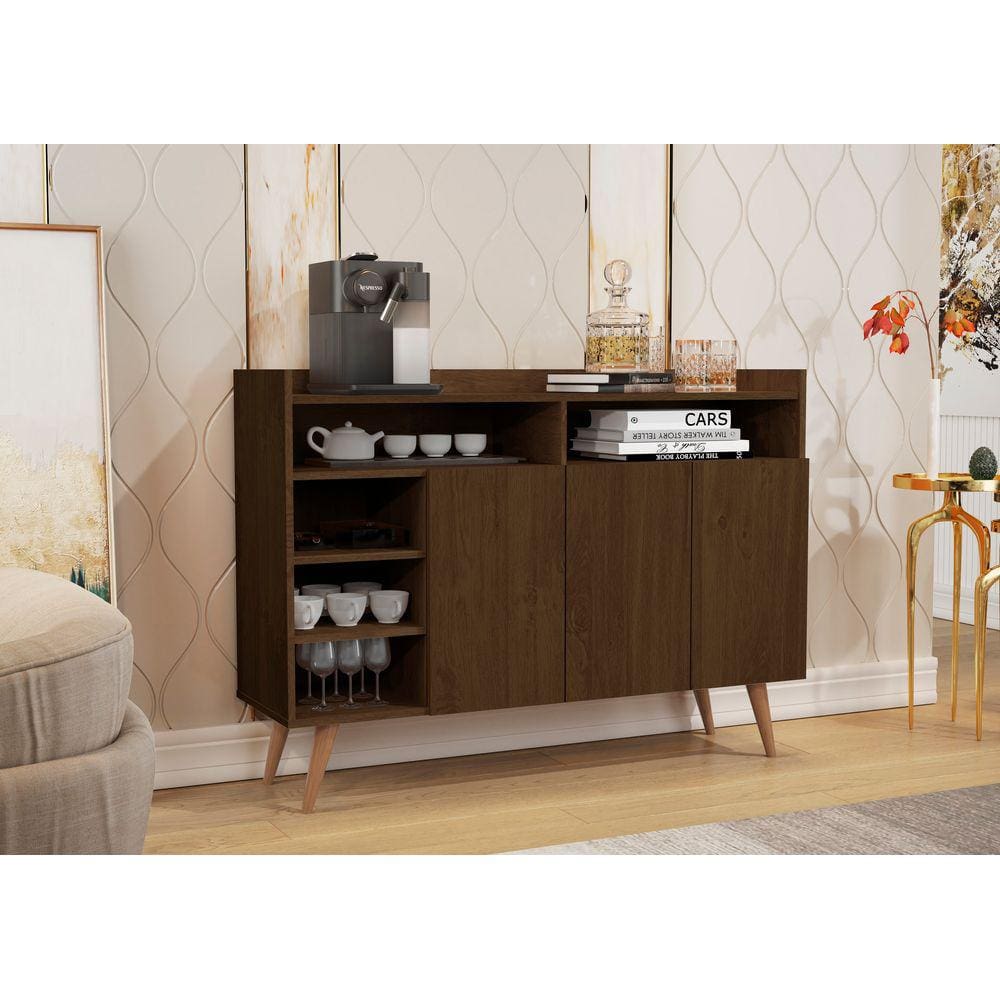 Buffet Aparador Celta Cedro Giga Moveis