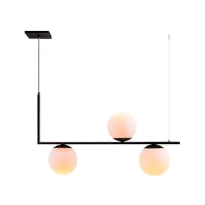 Lustre Pendente Startec Havana L3 E27 Bivolt Preto