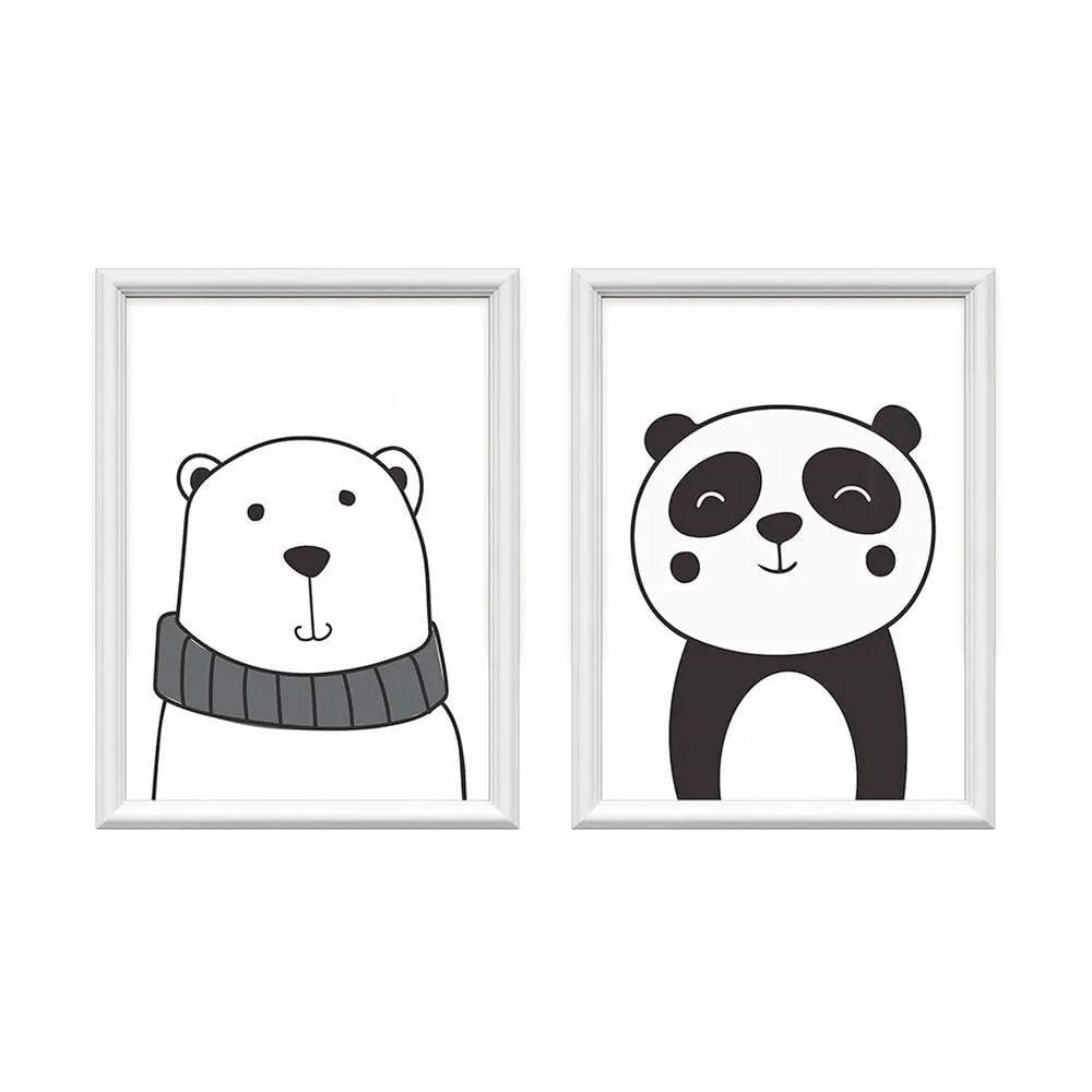 Quadro infantil panda desenho - Comprar em Conspecto