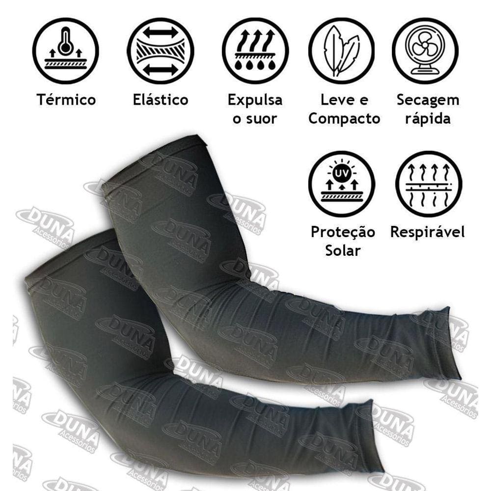 Manguito - Proteçao Solar Para Braços - Ciclismo - Moto