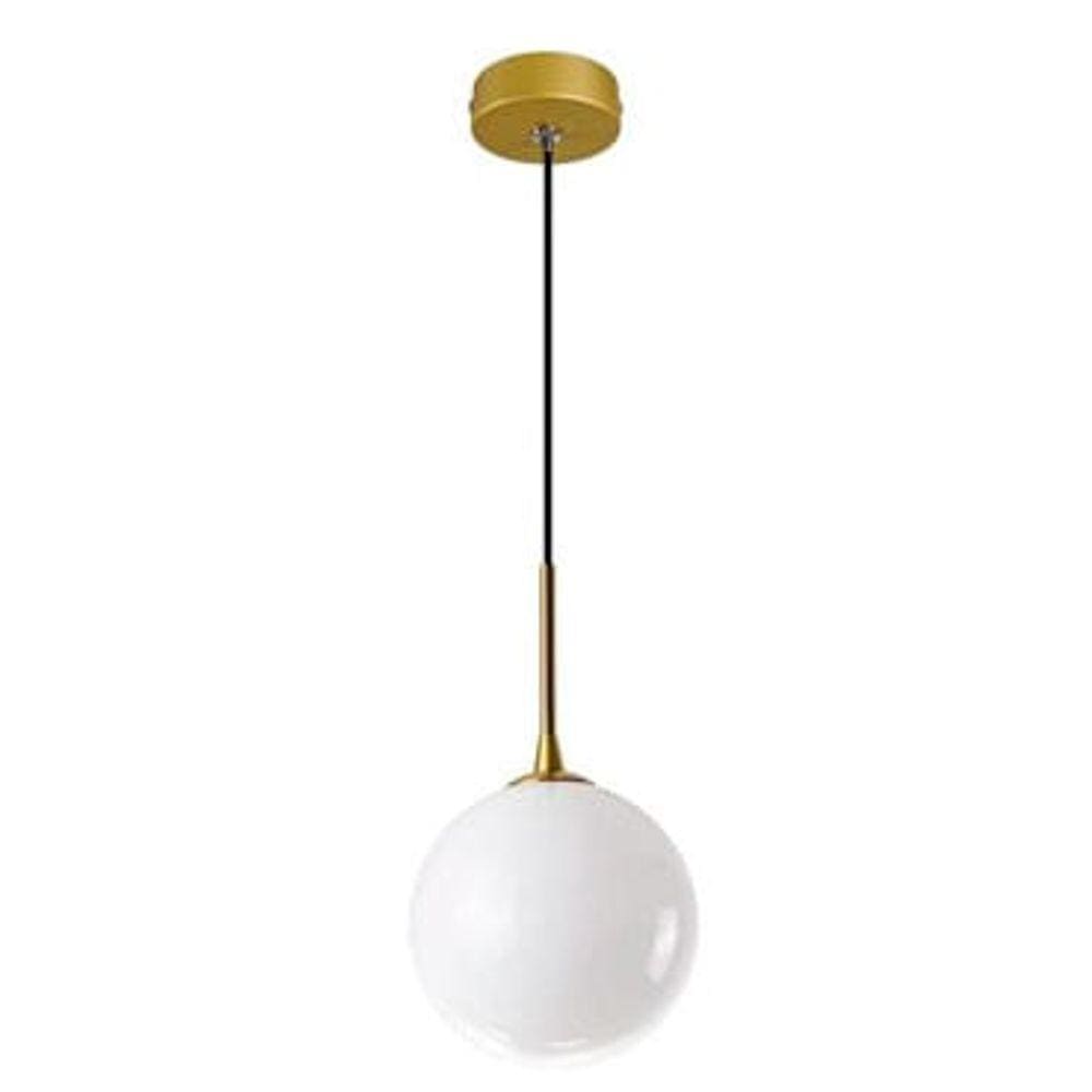 Pendente Mini Grape 12Cm Ouro/Branco Para 1Xg9 Bivolt Starlux