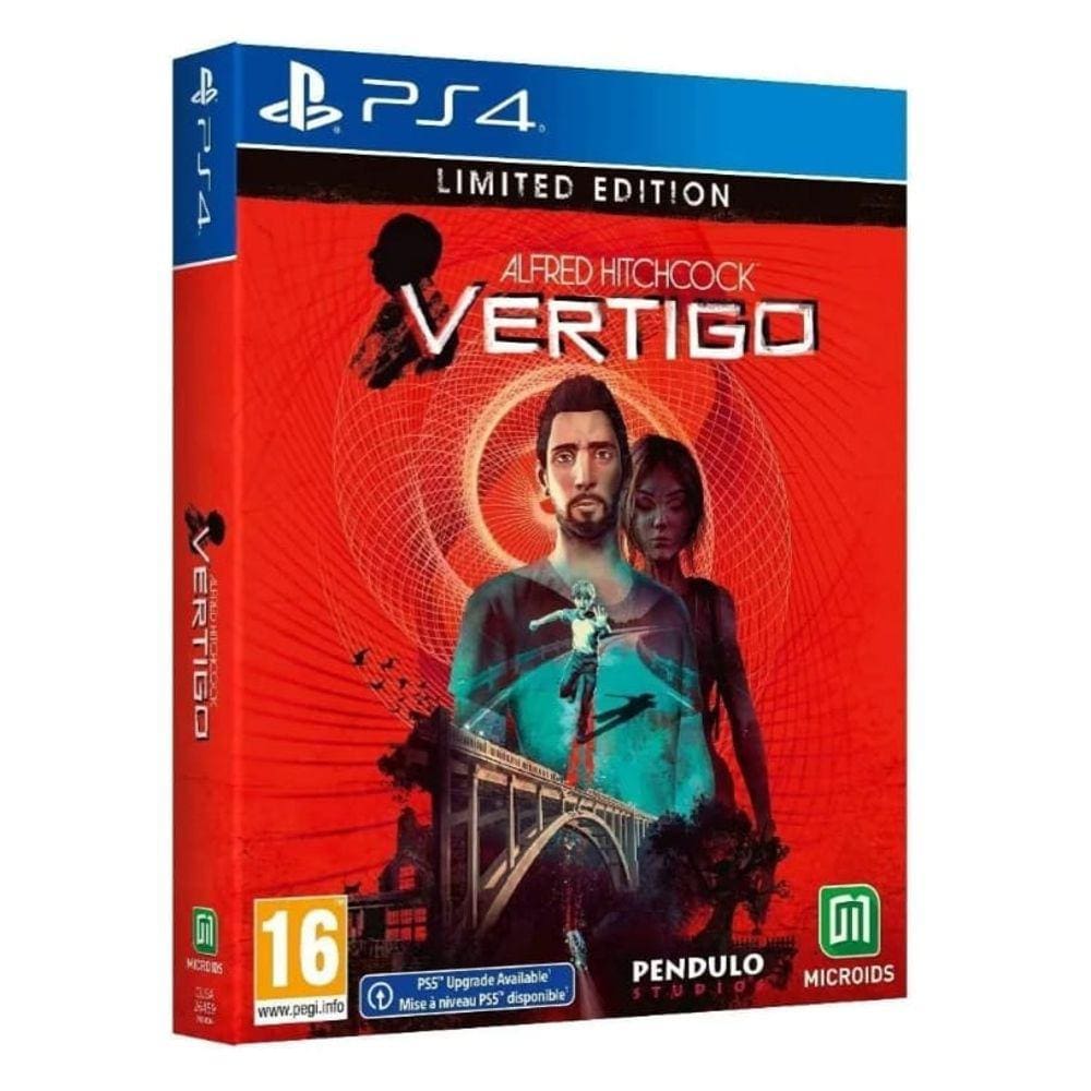 jogo alfred hitchcock vertigo PS4 europeu