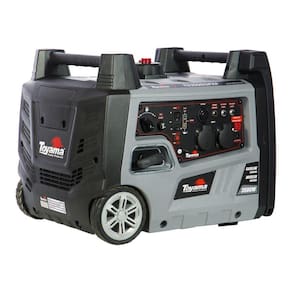 Gerador à Gasolina Digital TG3500ISPXP Monofásico 220v 60hz 3.5kw Partida Manual Cabinado com Rodas e Alça Toyama