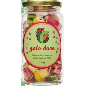 Bala Portuguesa Artesanal Rocs 200g - Galo Doce