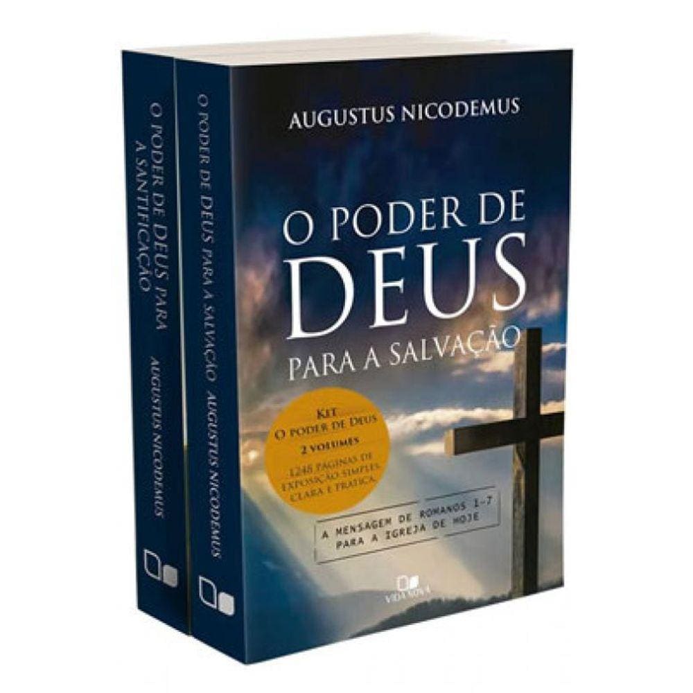 Kit O Poder De Deus - A Mensagem De Romanos Para A Igreja De Hoje - 2 Vols.