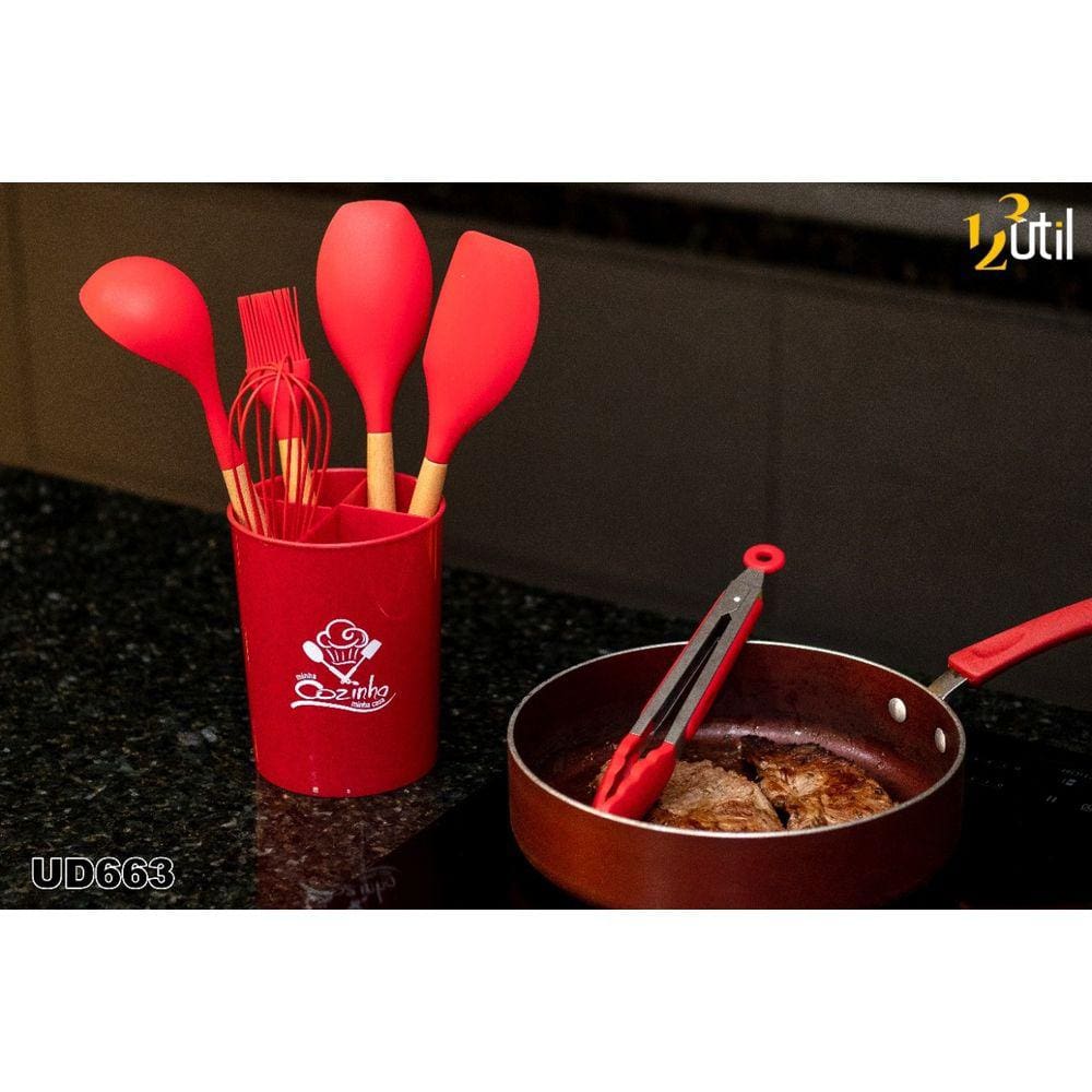 Jogo de cozinha - Silicone 7 peças