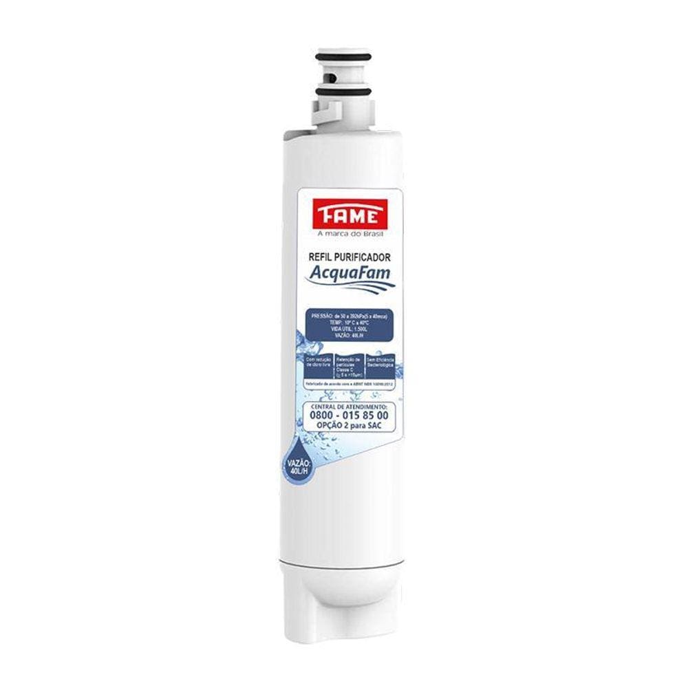 Refil Exclusivo Para Purificador De Água Acquafam Fame