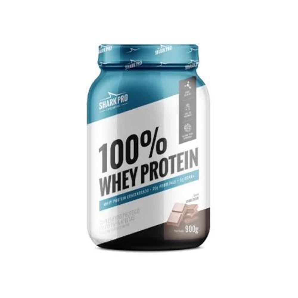 100% Whey Protein 900G Baunilha - Shark Pro