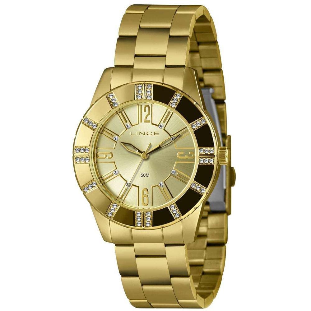 Relógio Feminino Lince Lrg4732L40 C2Kx Casual Dourado