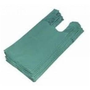 Sacola Reciclada Verde 60 Cm X 80 Cm Pacote Com 5Kg 150 Und