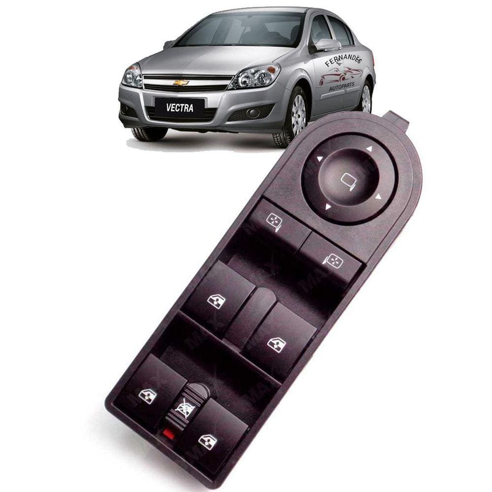 Comando Botão Vidro Elétrico Gm Vectra 2006 2007 2008 2009