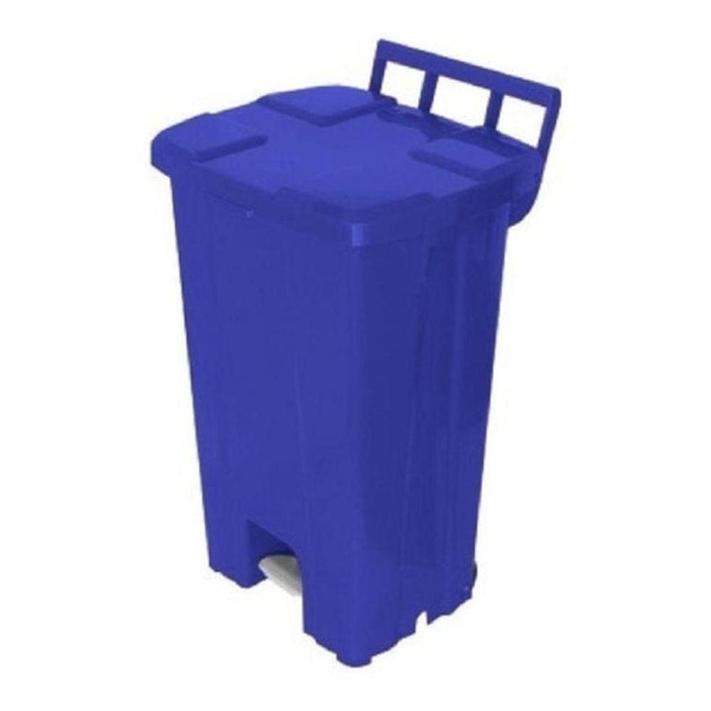 Cesto Lixeira Com Rodas E Pedal 100L Marca Jsn