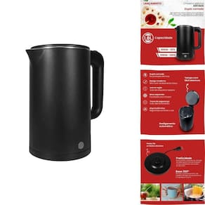 Chaleira Elétrica Acep01I-02 Agratto - Preta - 220V