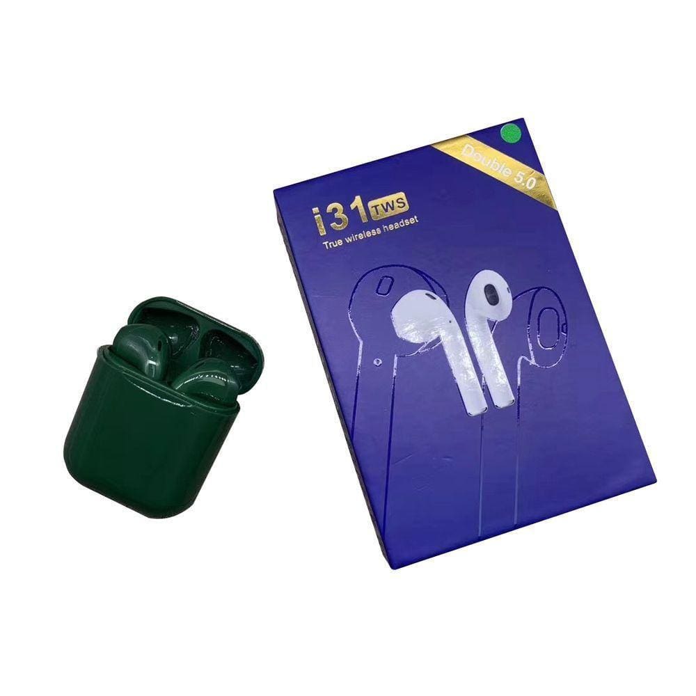 Fone De Ouvido Wireless I31 Tws Bluetooth 5.0 Verde