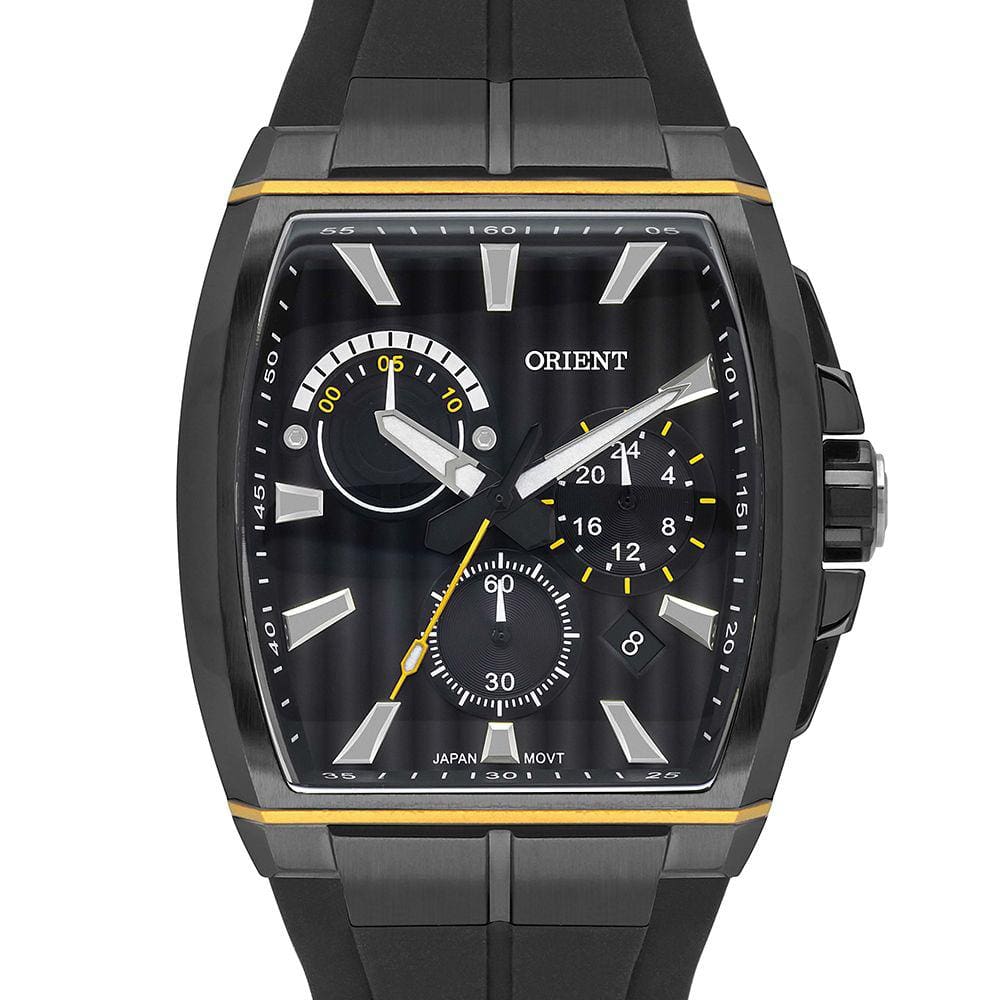 Relógio Orient Cronógrafo Quadrado Masculino GPSPC008 P1PX