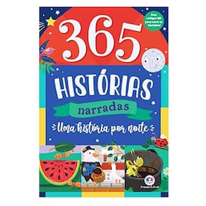 365 Histórias Narradas - Uma Por Noite Livro Infantil