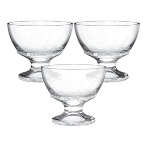 Jogo Taças Vidro Sobremesa 250Ml 3 Peças Casambiente Sovi024