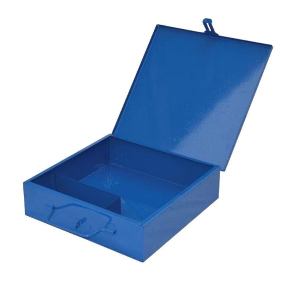 Caixa De Ferramentas Baú Para Furadeira Reforçada 30X30X8Cm
