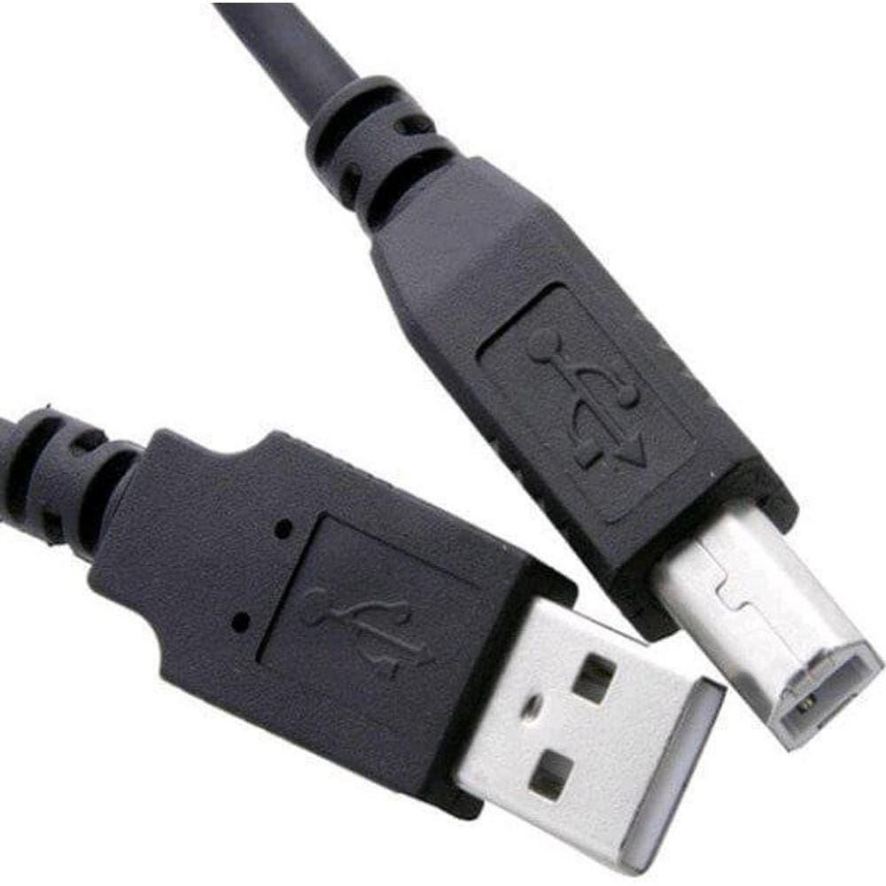 Cabo Usb Impressora Axb 5 Mts Preto Pluscable Usb5001