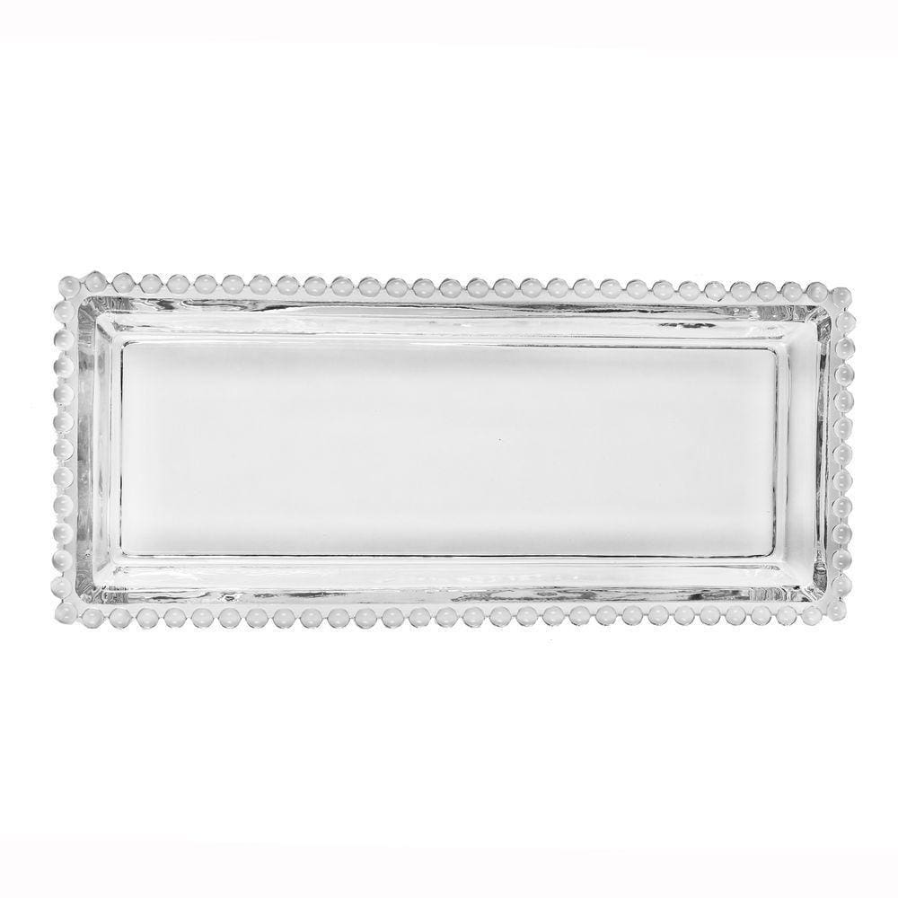 Travessa Cristal Pearl 30X13X3Cm