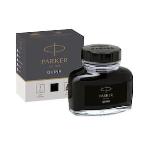 Tinta Para Caneta Tinteiro Parker Preta 57Ml