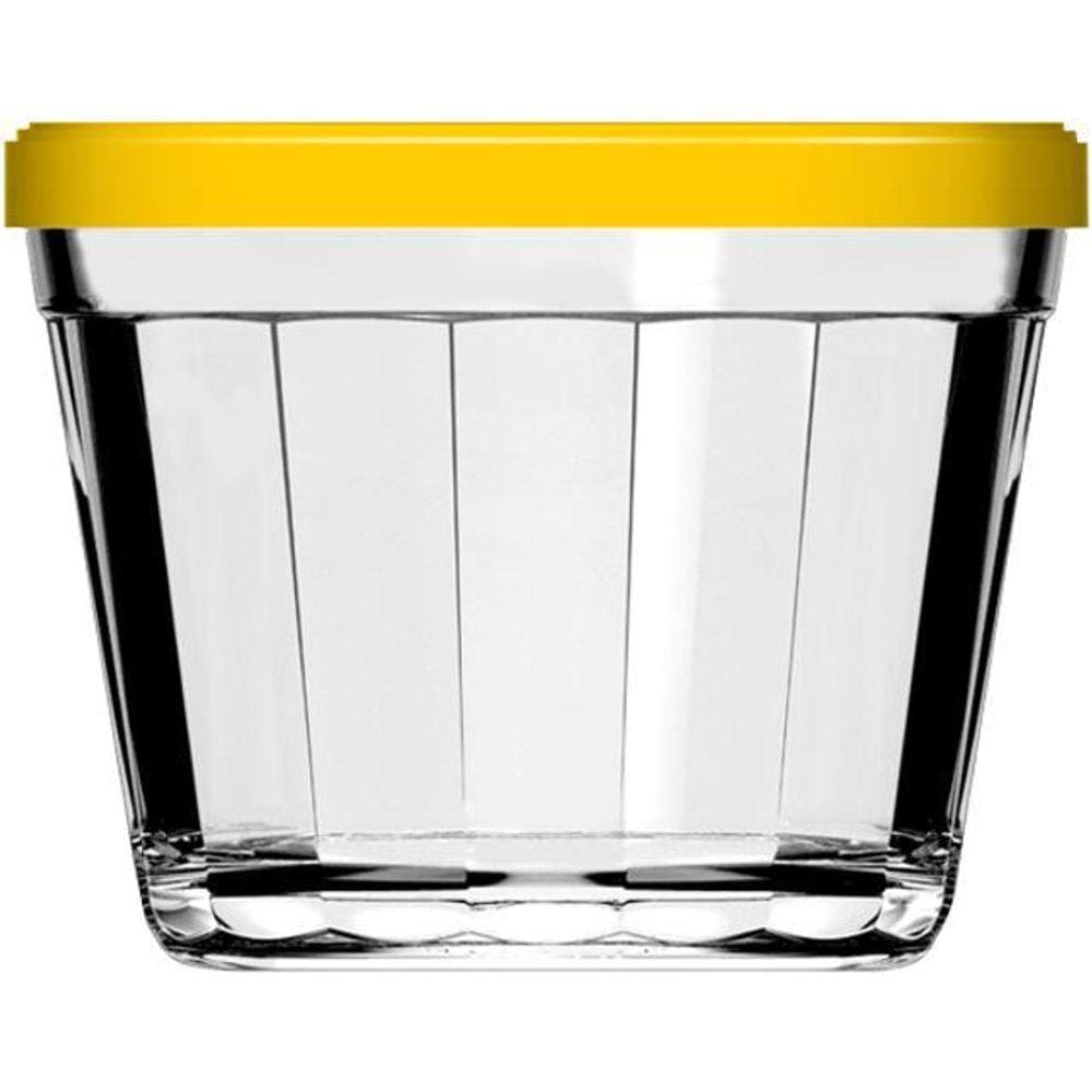 Kit Com 10 Tigela Bowl Americano Tampa 150 Ml Atacado Nadi