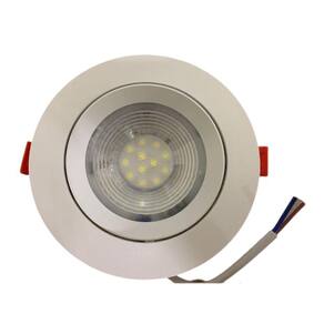 Kit 10 Spot Led Dicróica Embutir Redondo 12W Bco Frio 6000K