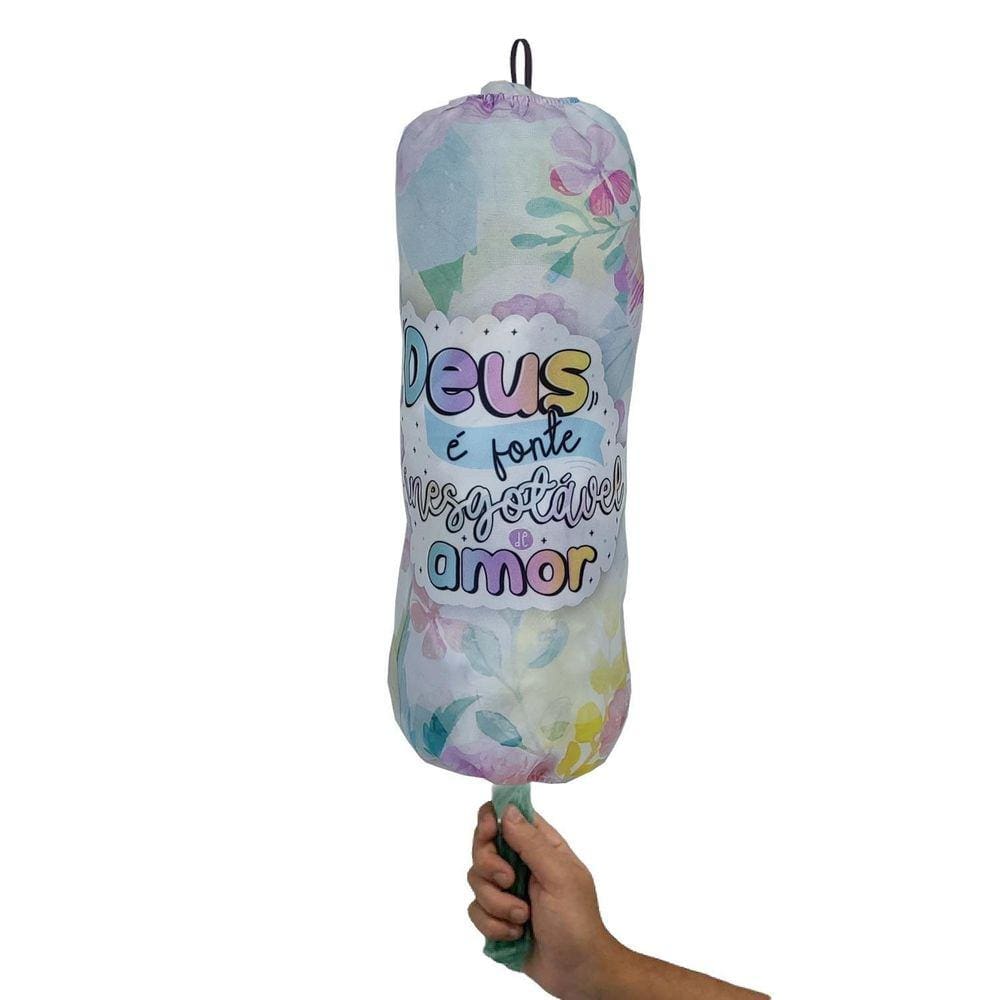 Puxa Saco Tecido Faça Deus É Fonte Inesgotável Amor