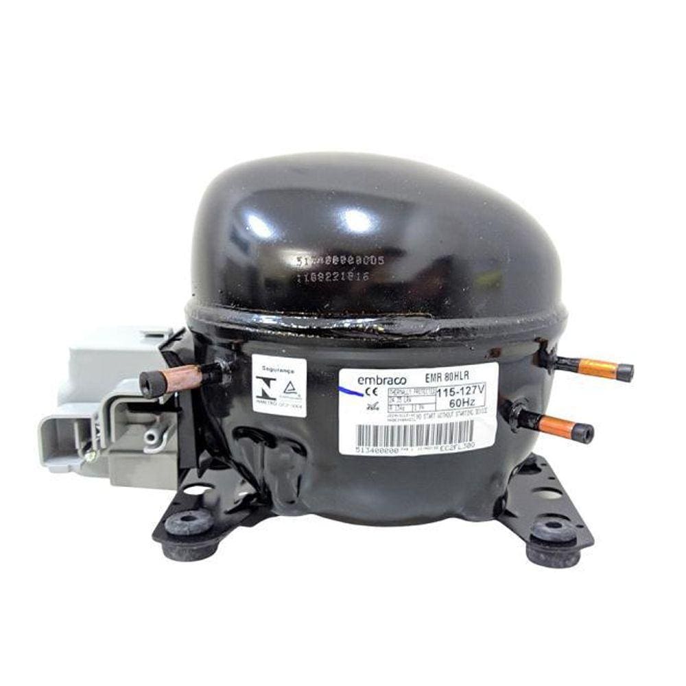 Motor Compressor 1/4+ Emr80Hlr R134 Embraco 110V