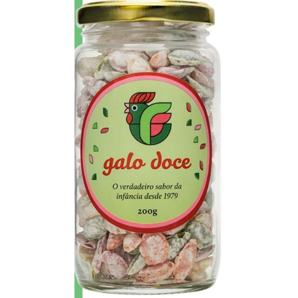 Bala Azedinha Portuguesa Artesanal Rocs 200g - Galo Doce