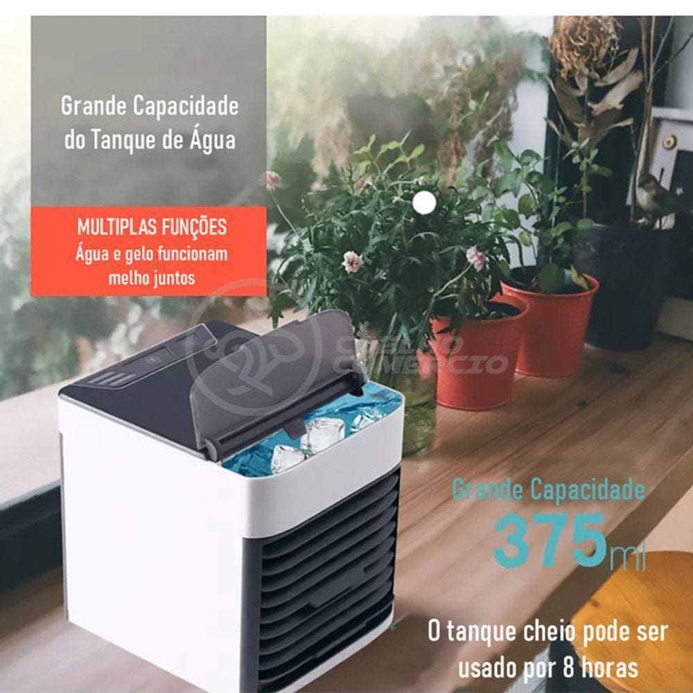 Ar Condicionado Portátil Air Cooler Umidificador Climatizador