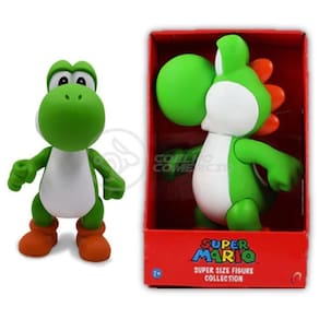 Boneco Action Figure Yoshi Grande Super Size 26Cm - Mario