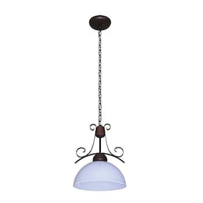 Lustre Requint Envelhecido 1 Lâmpada 8903E - Luminárias Müller