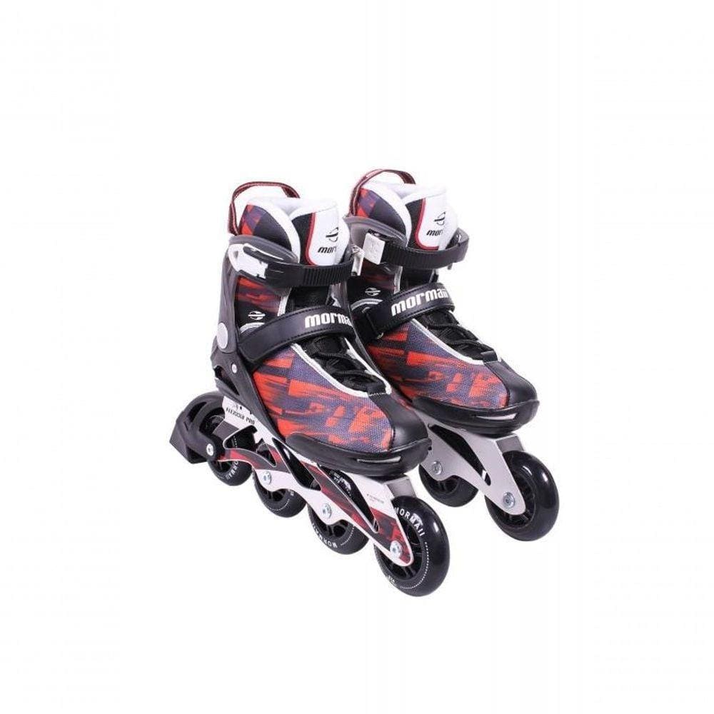 Roller Inline Vermelho Tam. 35 Mormaii