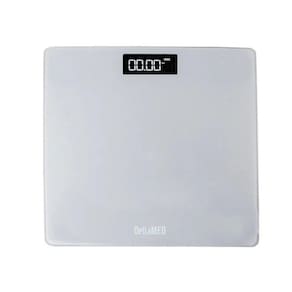 Balança Digital Smart Corporal Tela Em Led Dellamed Cinza