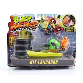 Veículo E Pista Com Lançador Bugs Racing Sluggy - Dtc