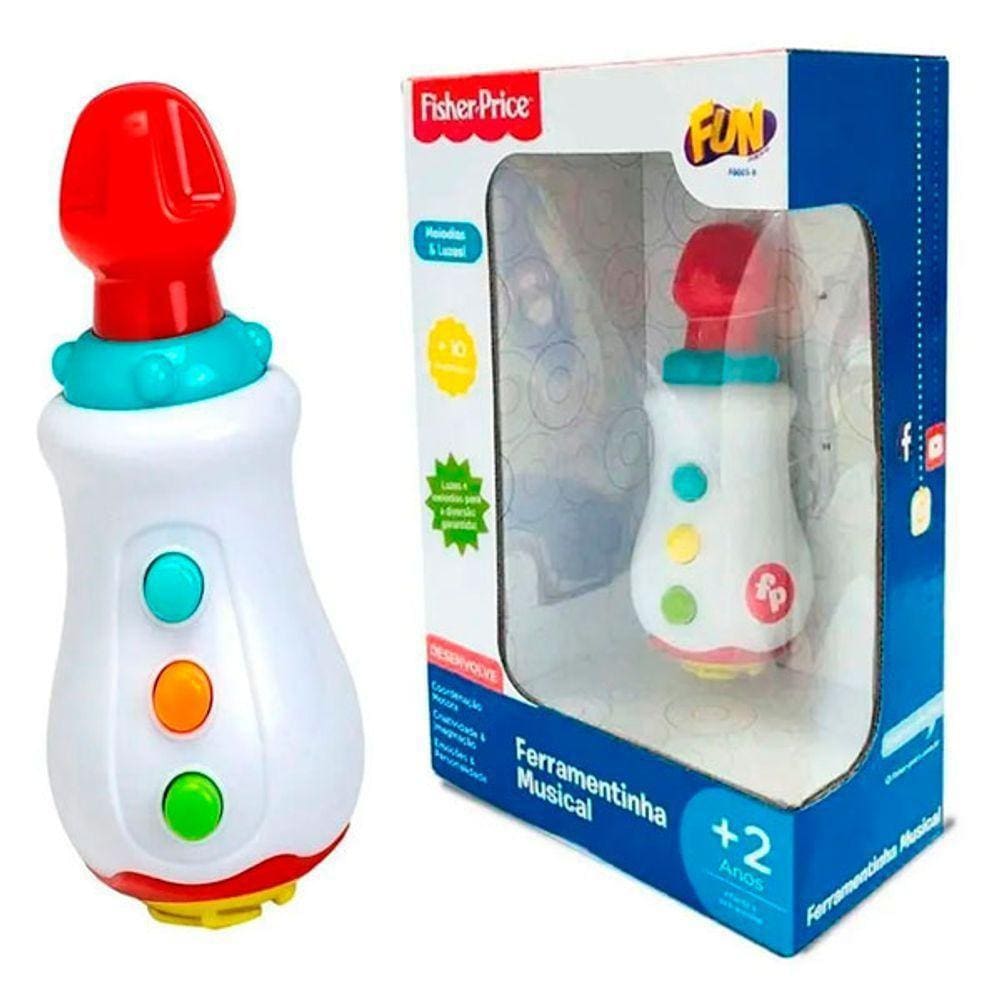 Brinquedo Ferramentinha Musical Chave De Fenda