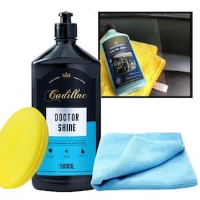 Kit Doctorshine Cadillac 500ml + pano + aplicador de espuma