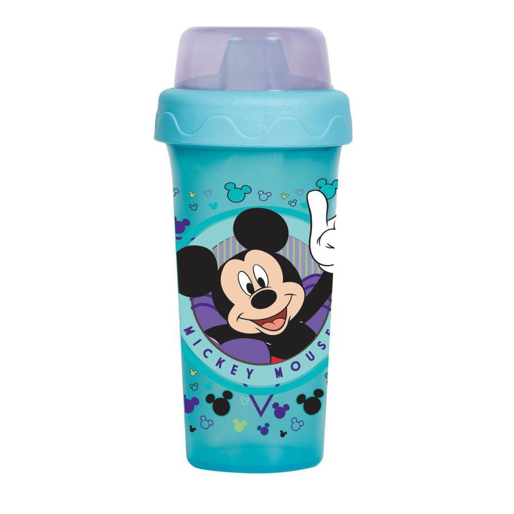 Copo Infantil Disney Mickey Minnie Babygo Copinho Tampa Bico