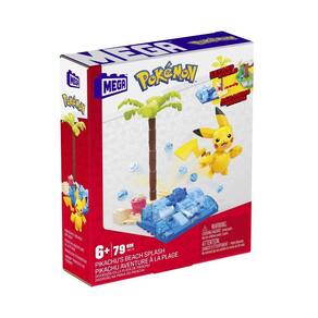 Pokemon Pikachu Pokebola - Mega Construx - Mattel GVK60