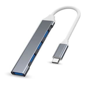 Hub Usb Type-C 4 Portas Usb 3.0 5 Gbps