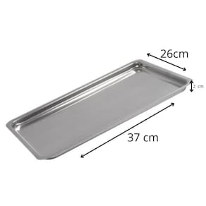 Assadeira Baixa P Rocambole Cookie 37x26x2,cm N4