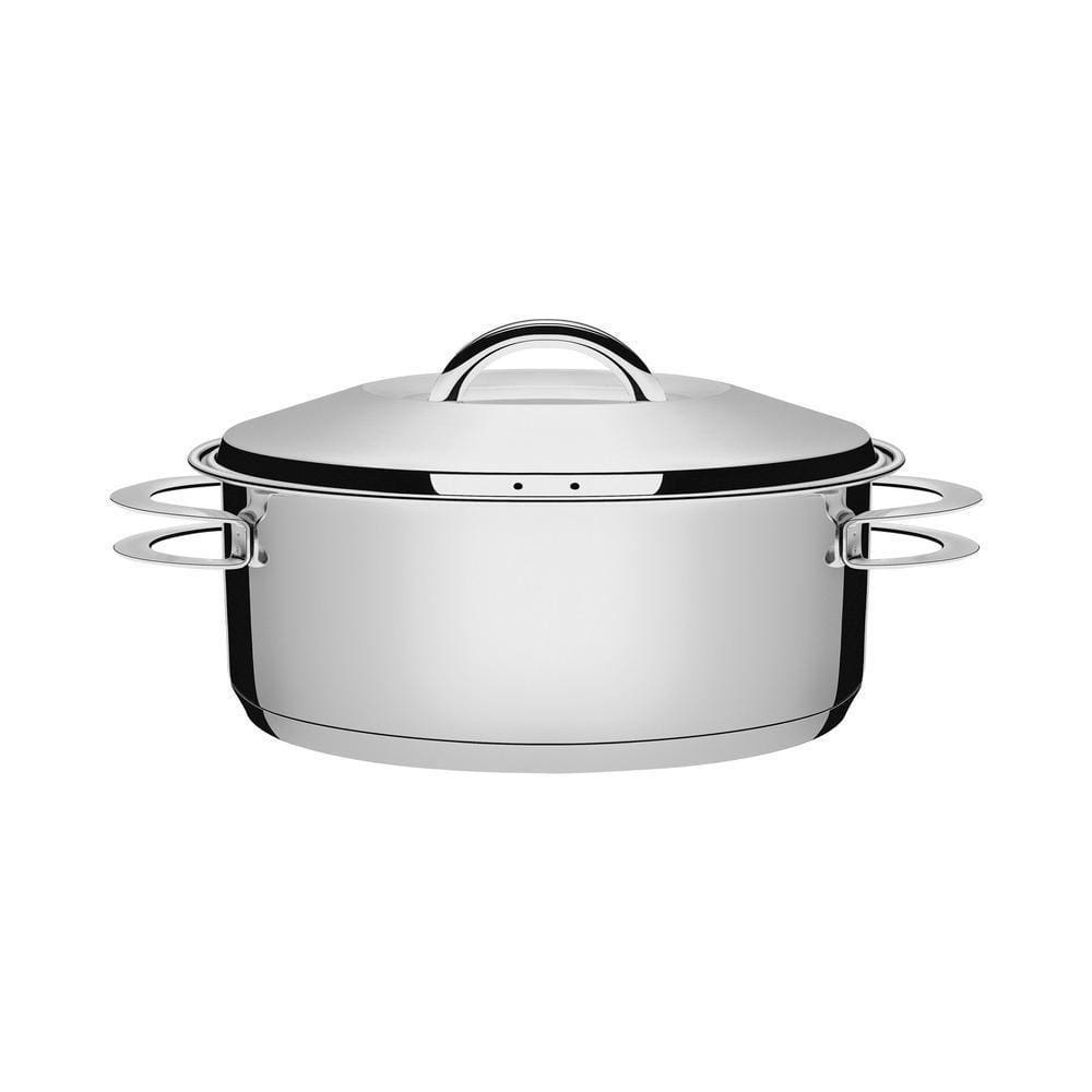 Caçarola Rasa Tramontina Aço Inox Fundo Triplo Solar 24Cm