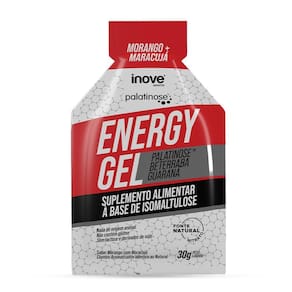 Energy Gel Palatinose Inove Nutrition 30G Morango / Maracuja