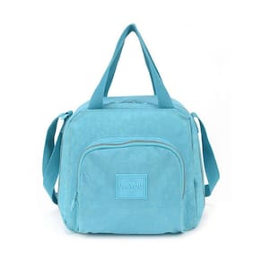 Lancheira Bolsa Térmica Up4You Crinkle Tactel Turquesa